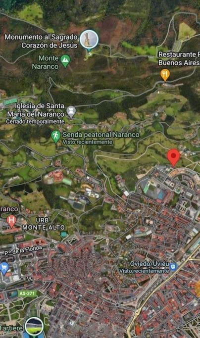 Atico Mirador Del Naranco, Parking Gratuito, Wifi, Zona Residencial Appartement Oviedo Buitenkant foto